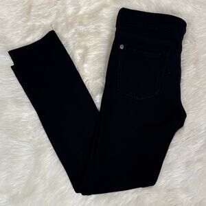 7 for all Mankind Big Kids Black Skinny Jeans Size 14